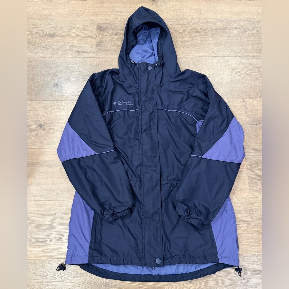 Columbia Vintage 90s Packable Lightweight Women’s Windbreaker Rain Jacket XL